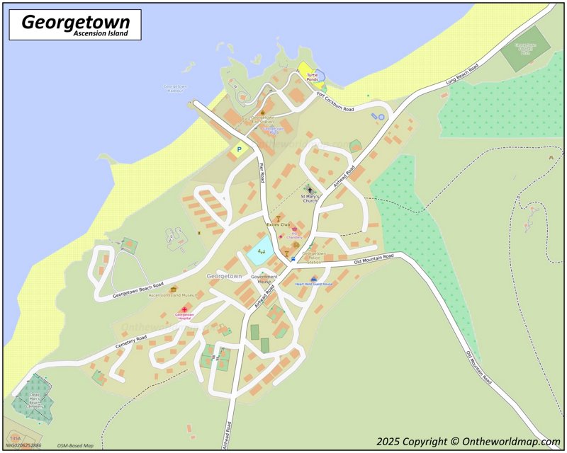Map of Georgetown