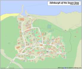 Map of Edinburgh of the Seven Seas