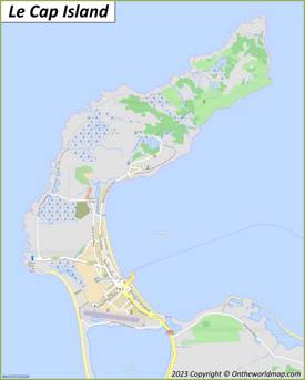 Le Cap Island Map