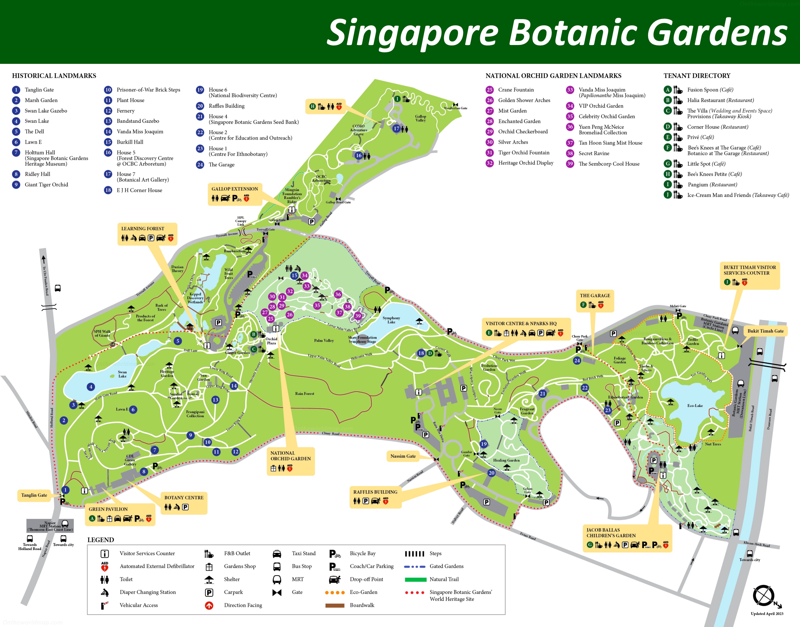 Singapore Botanical Garden Map 640 Properties For Sale Buy Car
