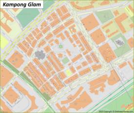 Kampong Glam Map