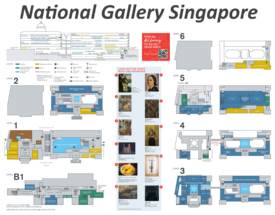 National Gallery Singapore Map