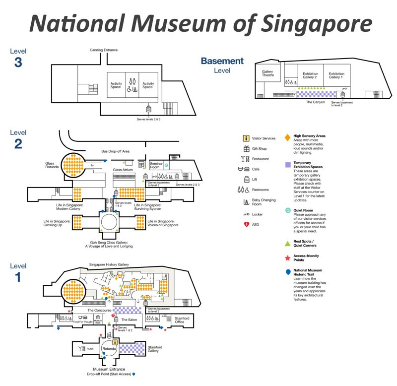 National Museum Of Singapore Map Max 