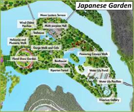 Japanese Garden Map
