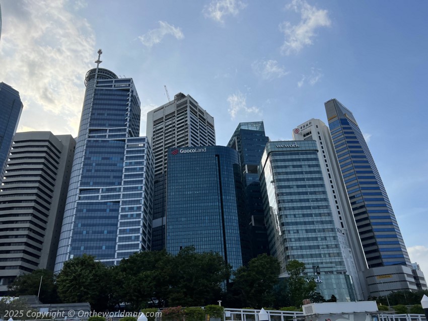 Skyline of Raffles Place, Singapore