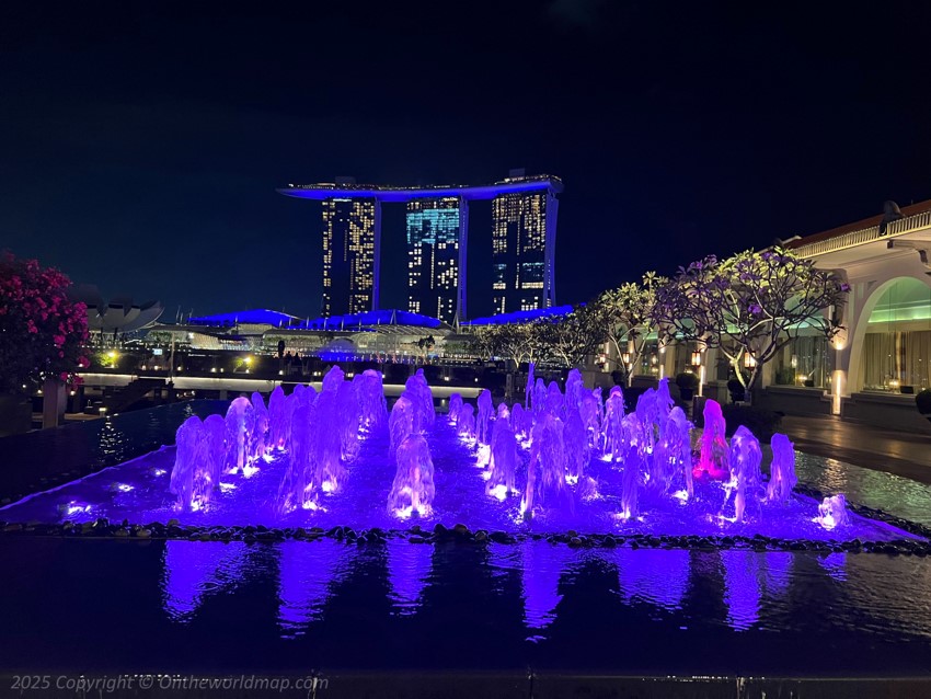 Marina Bay Sands Singapore by night