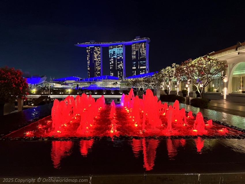 Marina Bay Sands Singapore by night