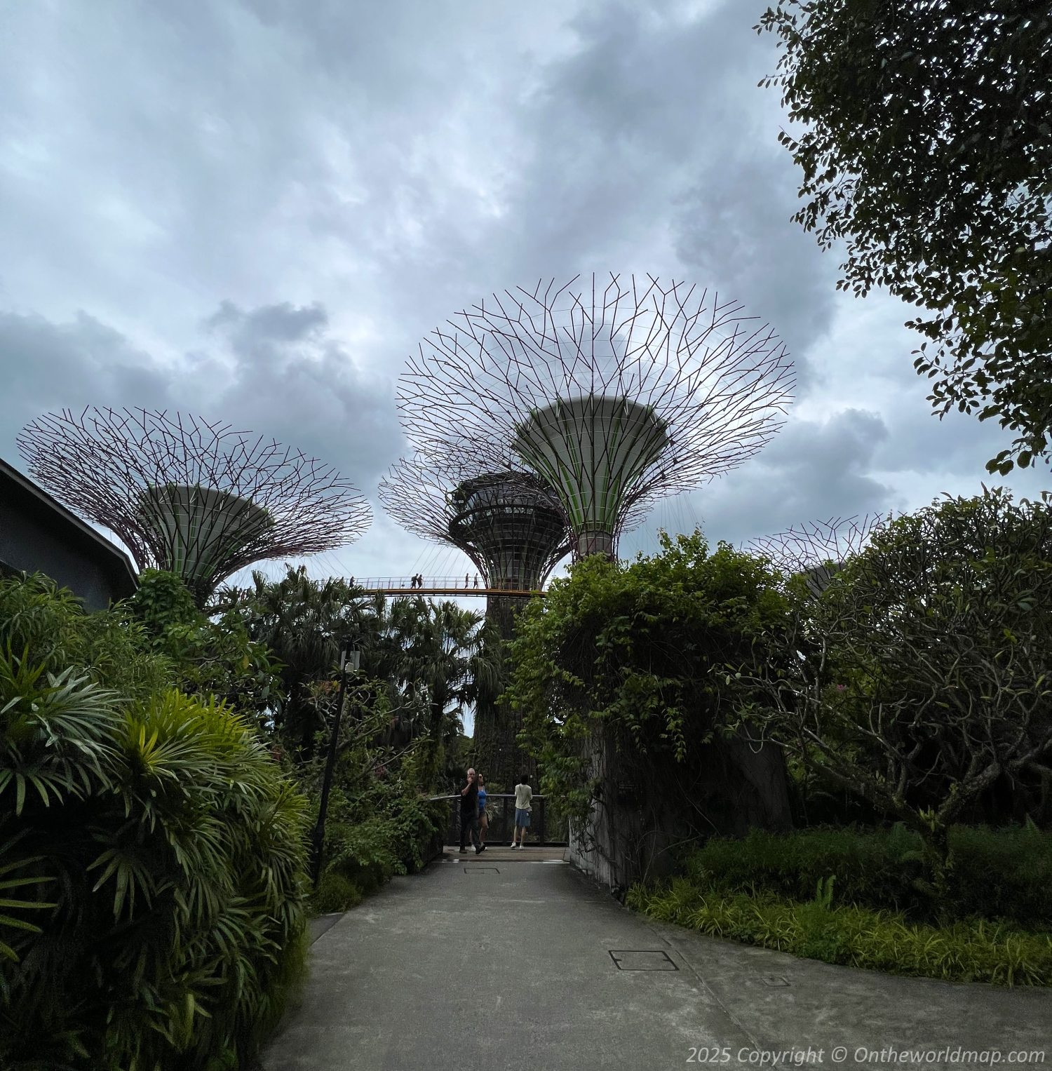 Gardens By The Bay Map Singapore Ontheworldmap