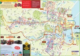 Singapore tourist map