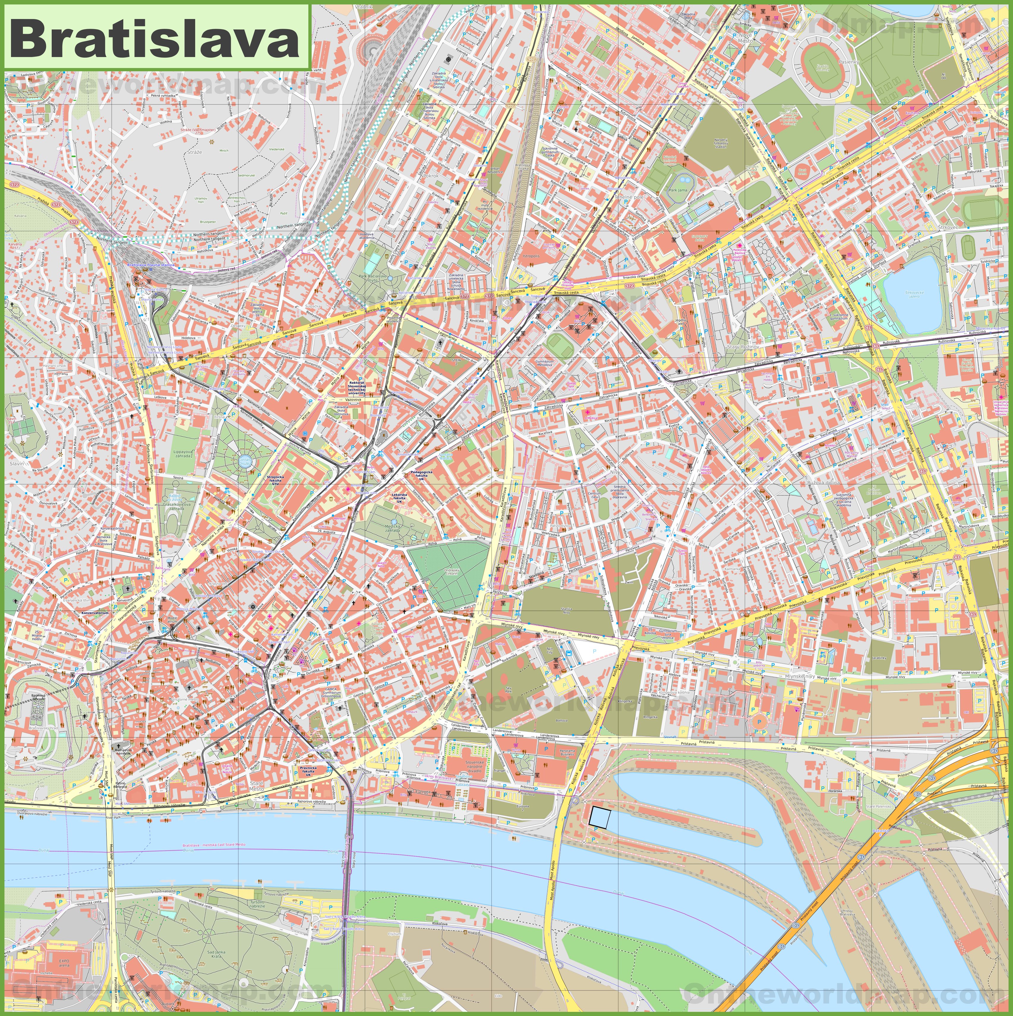 Maps •  Bratislava
