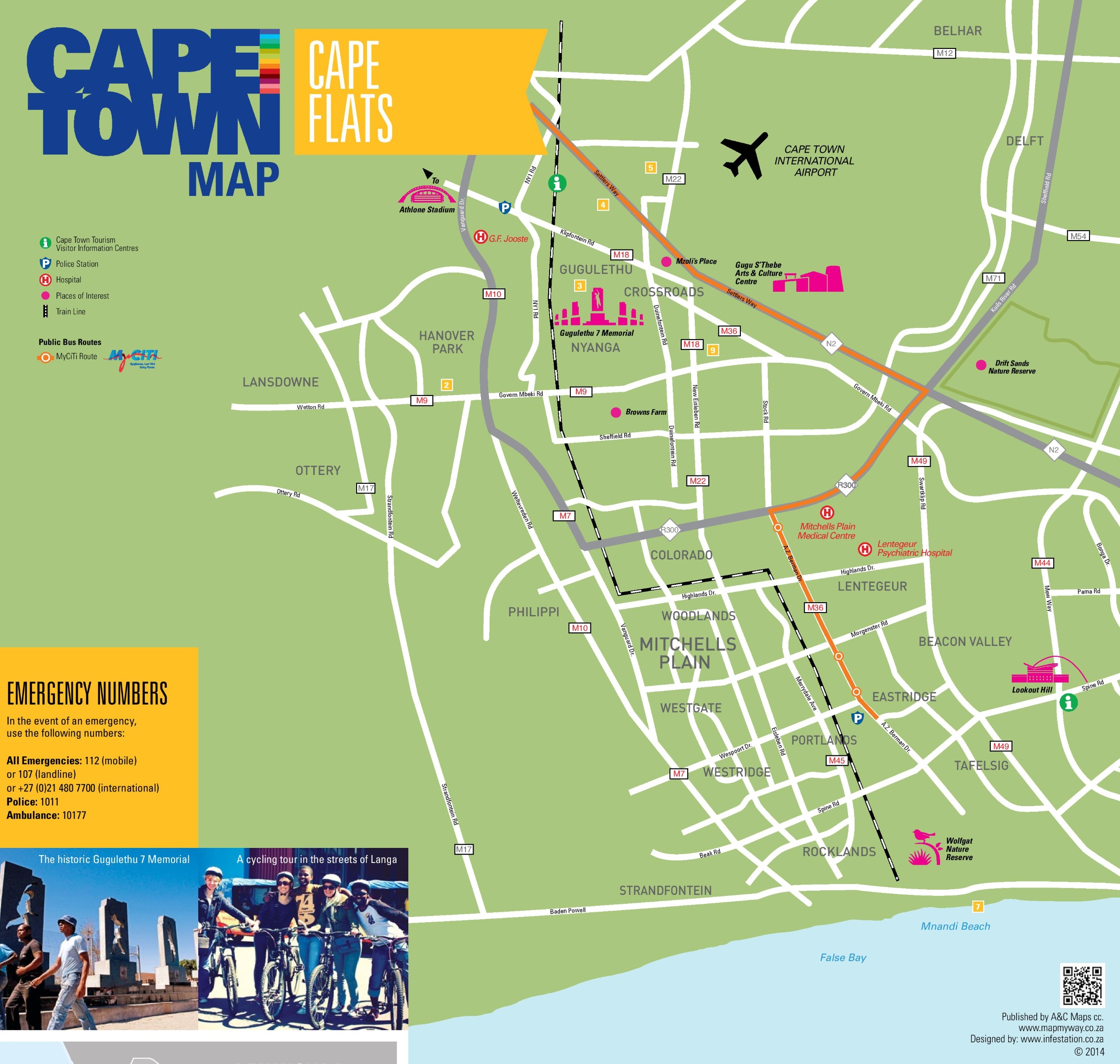 Cape Flats Map 