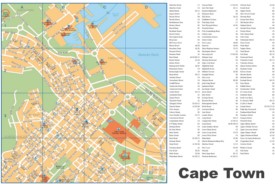 Cape Town street map