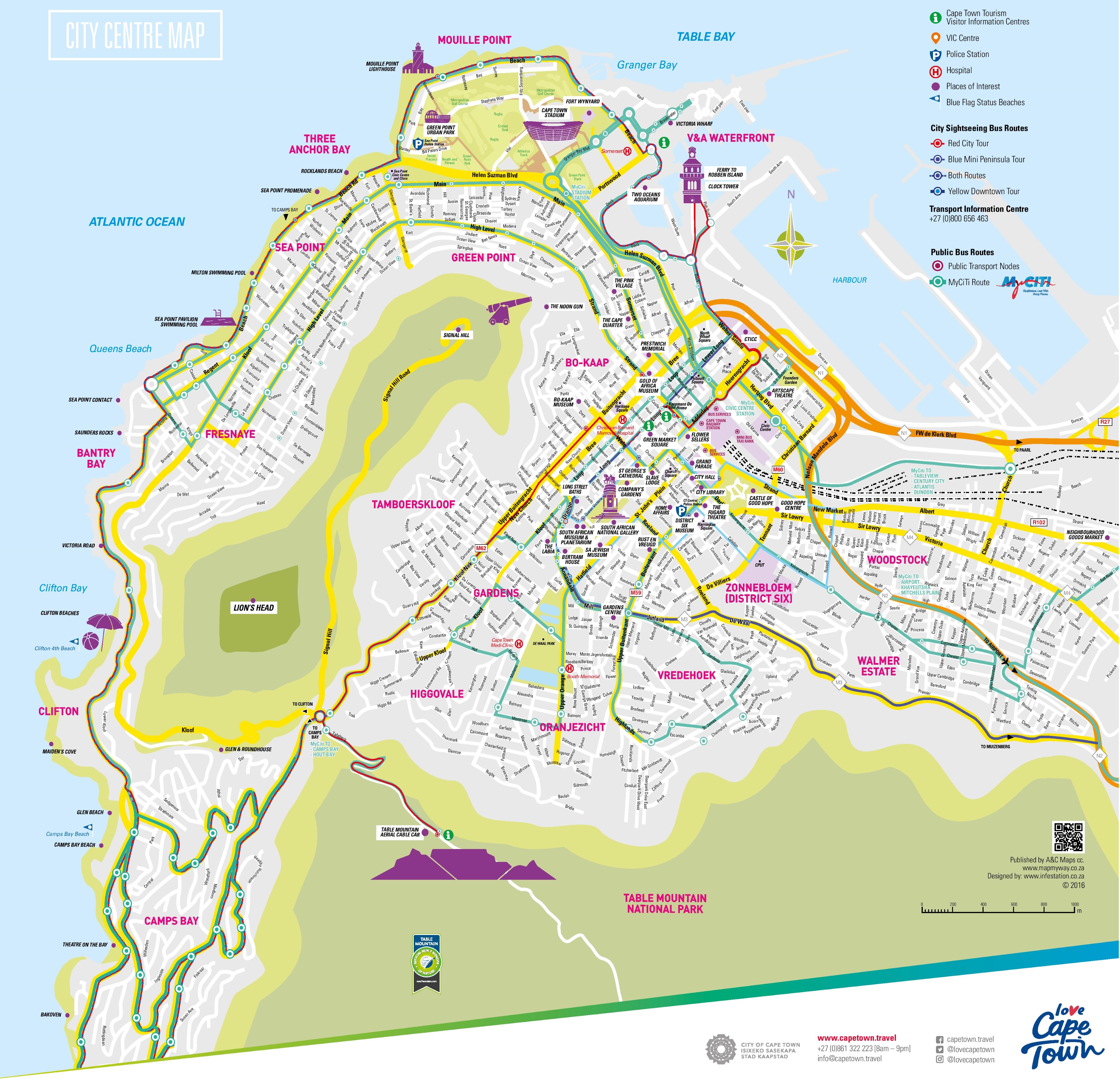 Tourist Map Of Cape Town Photos Tripsteru