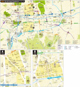 Seoul city center map
