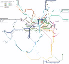 Seoul rail map