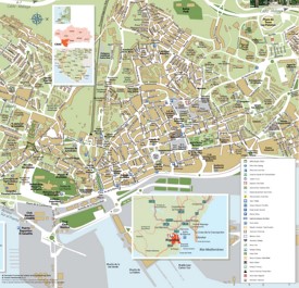 Algeciras tourist map