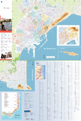 Gran Mapa Turístico detallado de Alicante