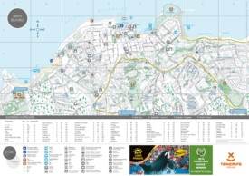 Puerto de la Cruz hotels and sightseeings map