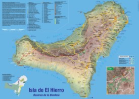 El Hierro tourist map