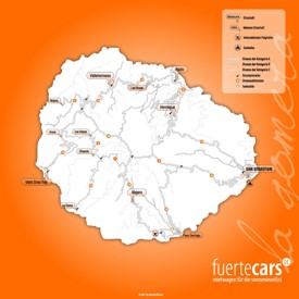 La Gomera carreteras mapa