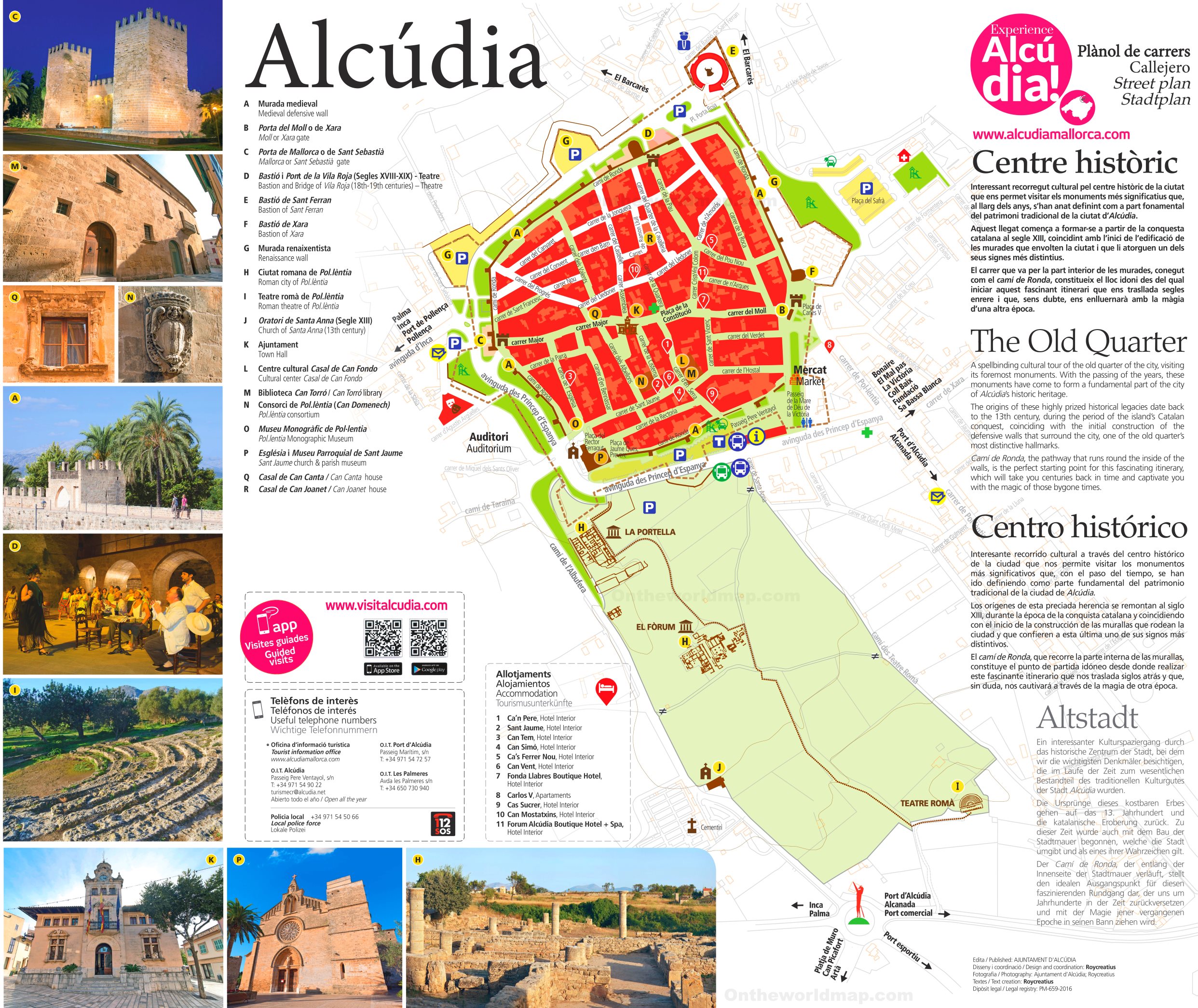 Mapa De Alcudia