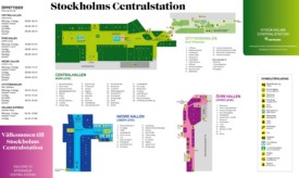 Stockholm central station map