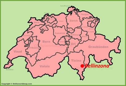 Bellinzona Location Map