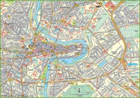 Bern tourist attractions map