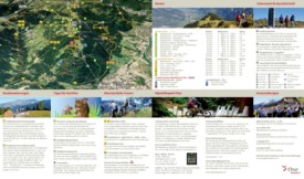 Tourist map of surroundings of Chur