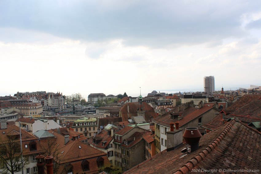 The View from the Lausanne Cathedral