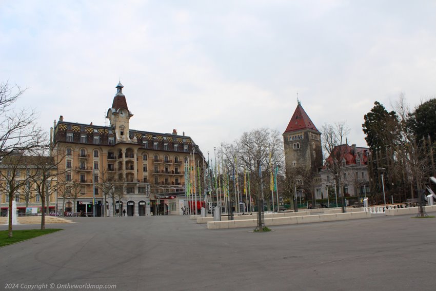 Château D'ouchy and Hotel Aulac, Lausanne