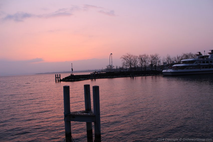 Ouchy harbour, Lausanne