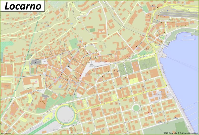 Map of Locarno