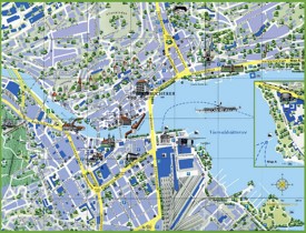 Lucerne tourist attractions map