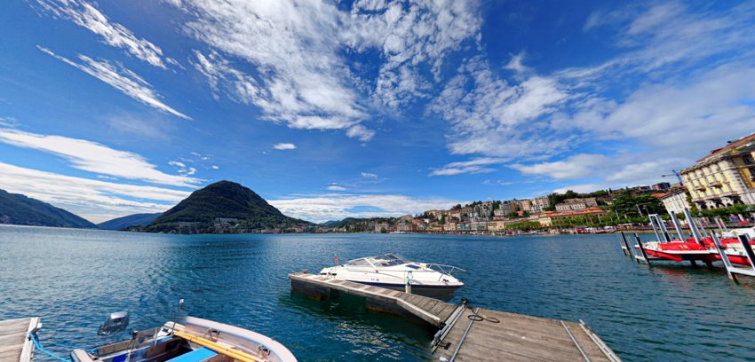 View of Lugano