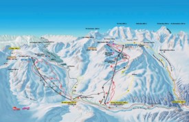 St. Moritz - Diavolezza piste map