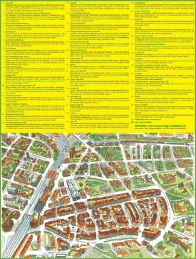 Winterthur city center map