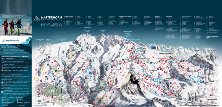 Matterhorn piste map