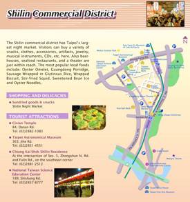 Shihlin District Map