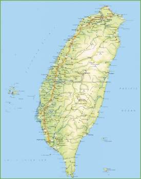 Taiwan road map