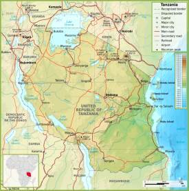 Tanzania road map