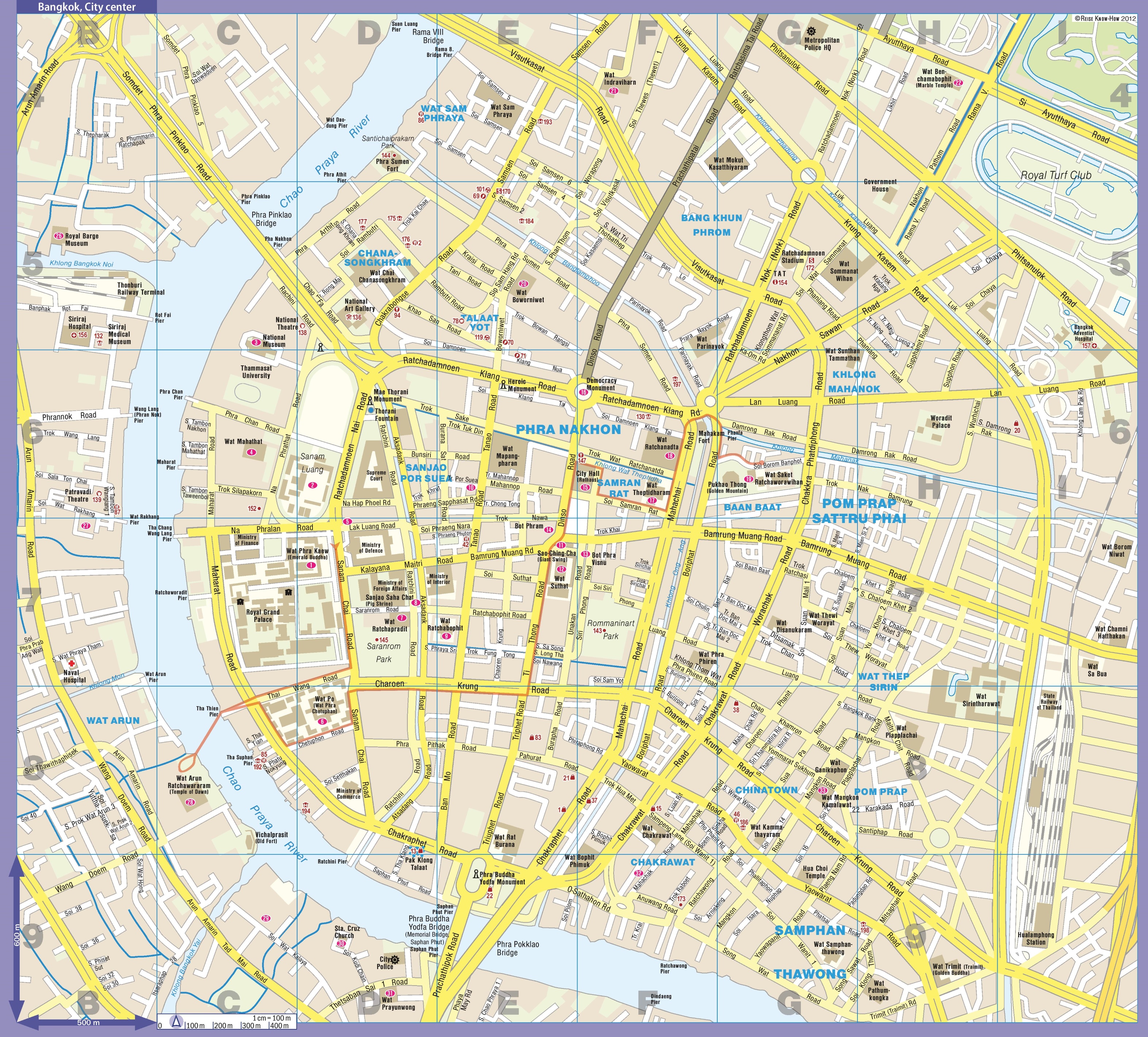 Albums 92+ Images Where Is Bangkok Located On A Map Stunning