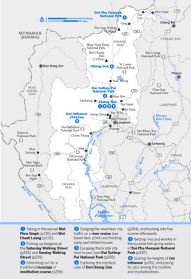 Chiang Mai Province map