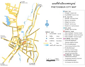 Phetchabun Tourist Map