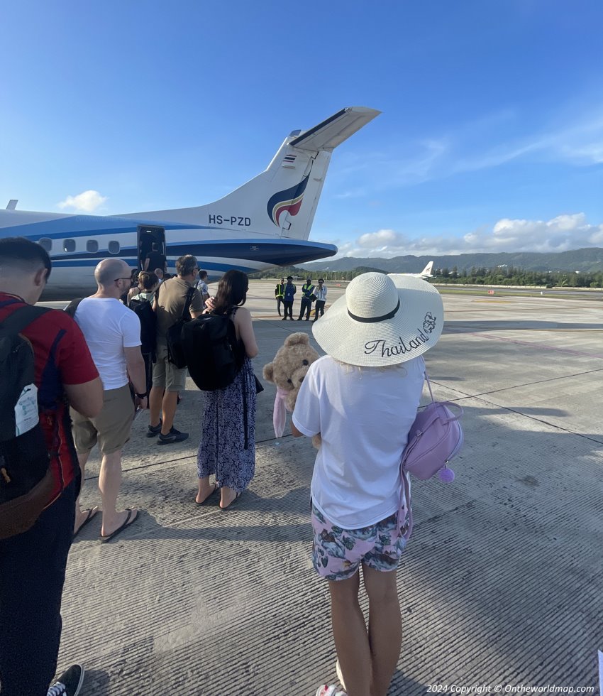 Samui Airport, Before Departure