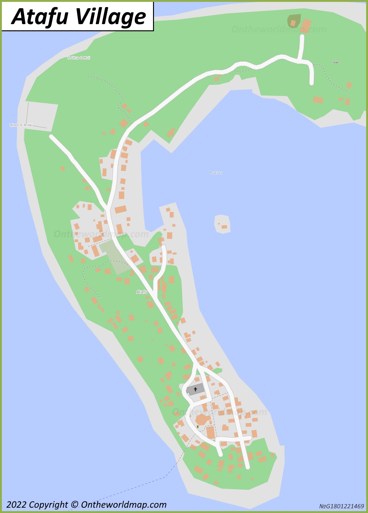 Atafu Village Map