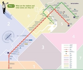 Dubai metro map