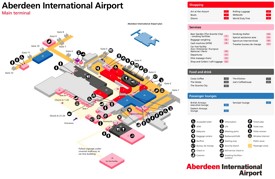 Aberdeen Airport Map