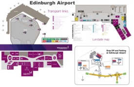Edinburgh airport map