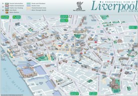 Liverpool sightseeing map